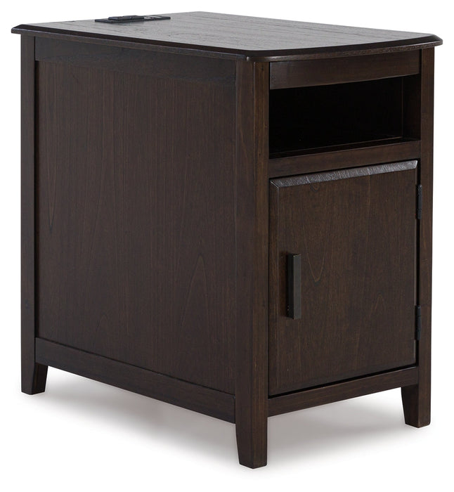 Devonsted Chairside End Table - T310-217 - Lara Furniture