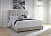 Dolante Beige King Upholstered Bed - B130-582 - Lara Furniture