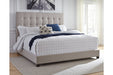 Dolante Beige King Upholstered Bed - B130-582 - Lara Furniture