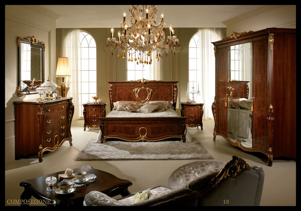 Donatello Bed Queen - Lara Furniture