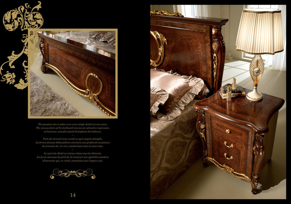 Donatello Bed Queen - Lara Furniture