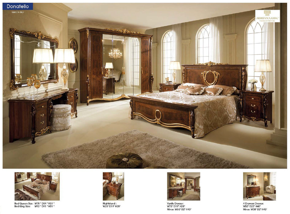 Donatello Night Bedroom Set - Lara Furniture