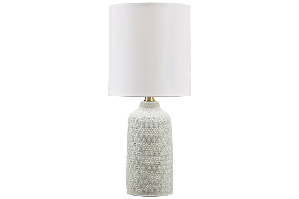 Donnford Gray Table Lamp - L180114 - Lara Furniture