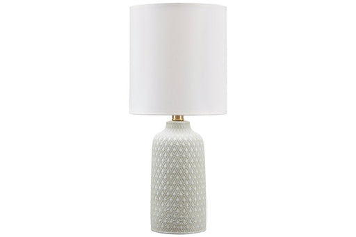 Donnford Gray Table Lamp - L180114 - Lara Furniture