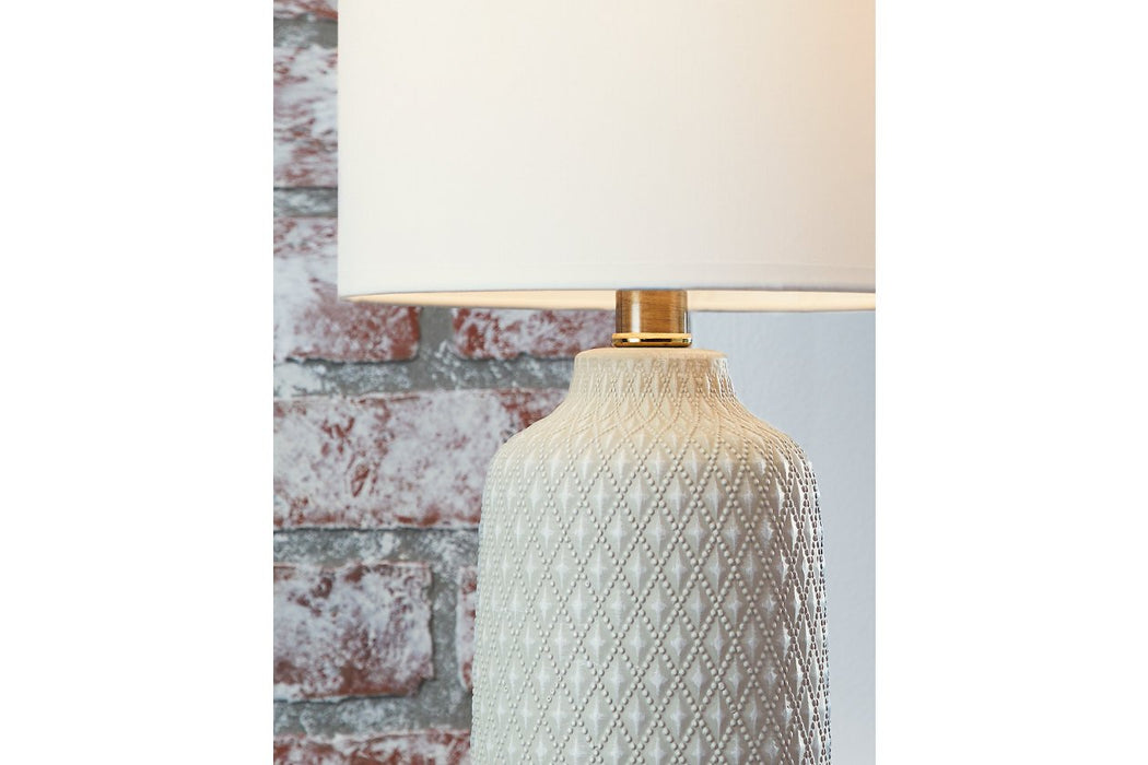 Donnford Gray Table Lamp - L180114 - Lara Furniture