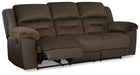 Dorman Chocolate Reclining Sofa - 9460888