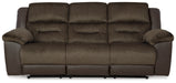 Dorman Chocolate Reclining Sofa - 9460888