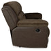 Dorman Chocolate Reclining Sofa - 9460888