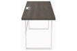 Dorrinson Two-tone 47" Home Office Desk - H287-10 - Lara Furniture