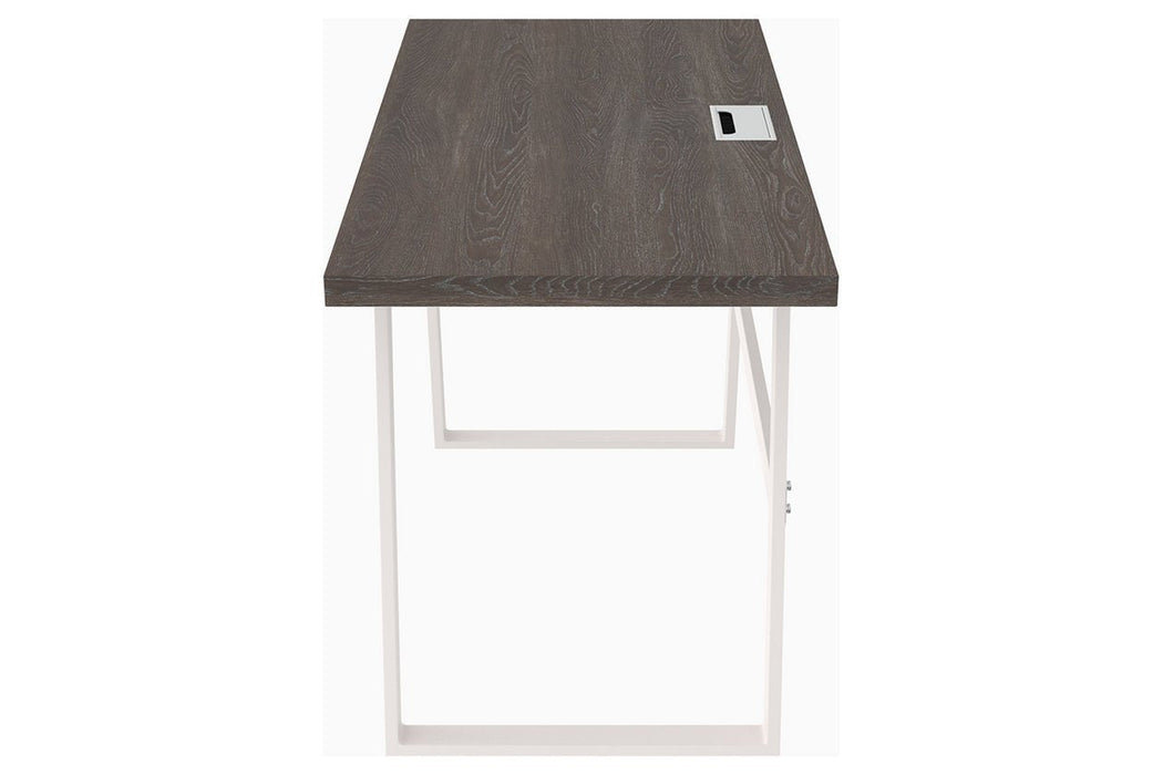 Dorrinson Two-tone 47" Home Office Desk - H287-10 - Lara Furniture