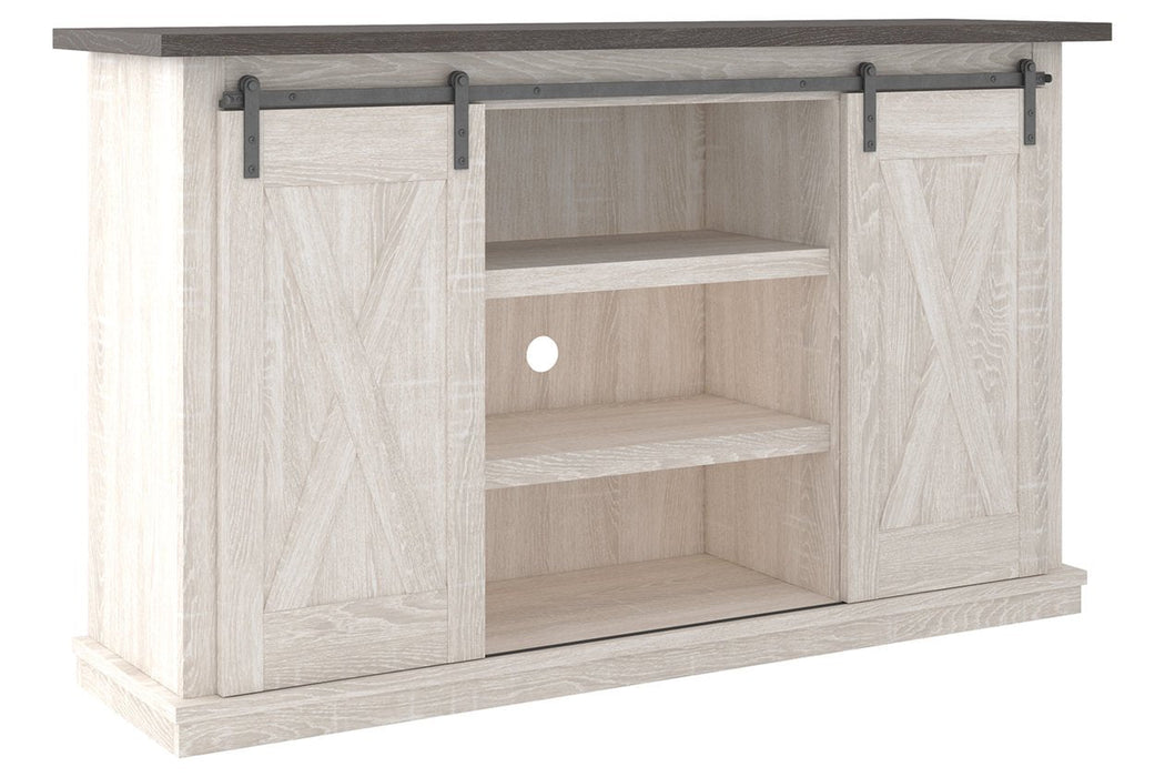 Dorrinson Two-tone 54" TV Stand - W287-48 - Lara Furniture