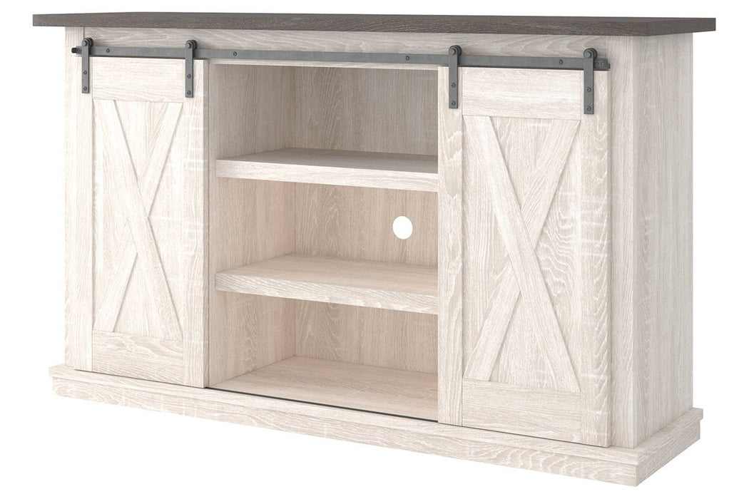 Dorrinson Two-tone 54" TV Stand - W287-48 - Lara Furniture