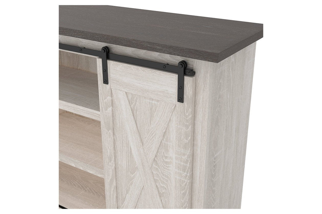 Dorrinson Two-tone 54" TV Stand - W287-48 - Lara Furniture