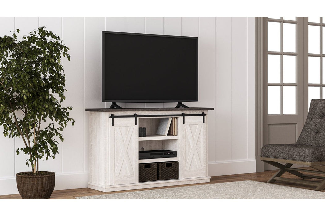 Dorrinson Two-tone 54" TV Stand - W287-48 - Lara Furniture