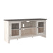 Dorrinson Two-tone Large TV Stand w/Fireplace Option - W287-68 - Lara Furniture