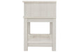 Dorrinson White Nightstand - B067-91 - Lara Furniture