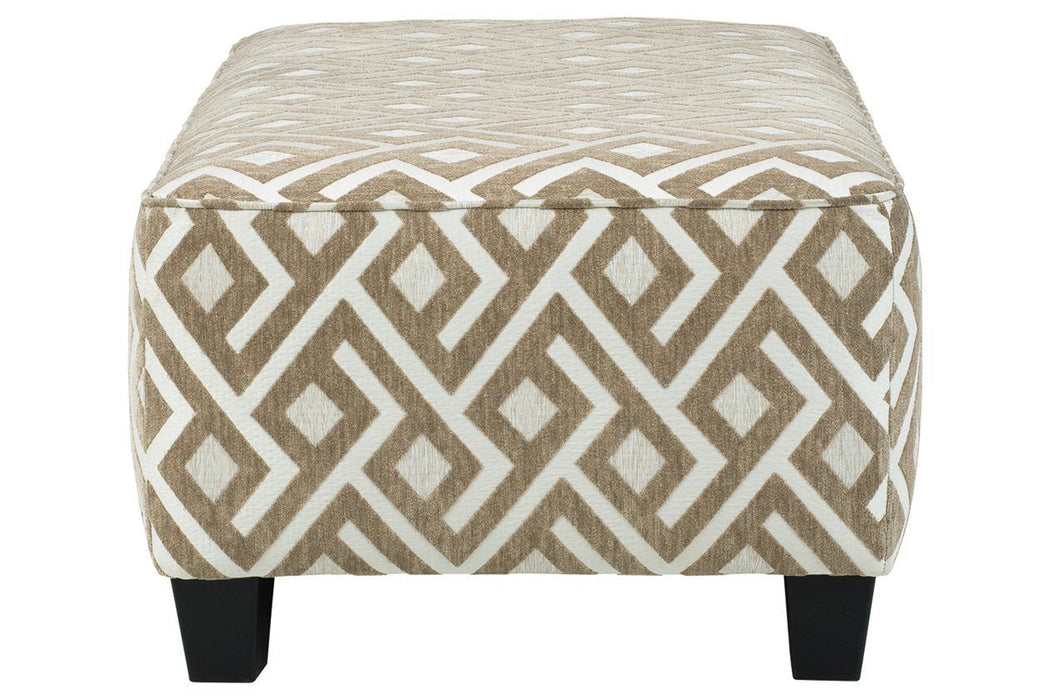 Dovemont Putty Oversized Accent Ottoman - 4040108 - Lara Furniture