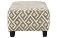 Dovemont Putty Oversized Accent Ottoman - 4040108 - Lara Furniture