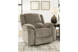 Draycoll Pewter Power Recliner - 7650598 - Lara Furniture