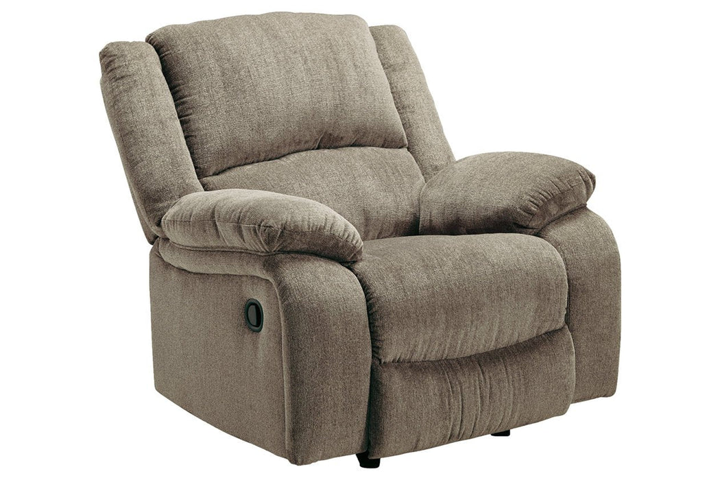 Draycoll Pewter Recliner - 7650525 - Lara Furniture