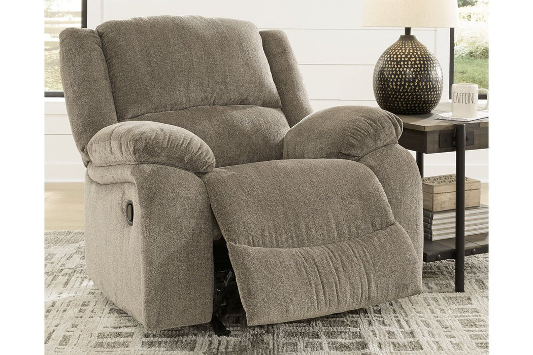 Draycoll Pewter Recliner - 7650525 - Lara Furniture