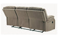 Draycoll Pewter Reclining Sofa - 7650588 - Lara Furniture