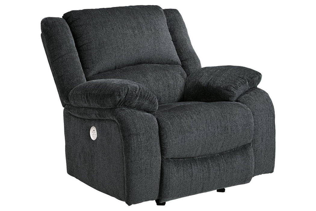 Draycoll Slate Power Recliner - 7650498 - Lara Furniture