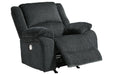 Draycoll Slate Power Recliner - 7650498 - Lara Furniture