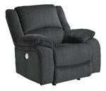 Draycoll Slate Power Recliner - 7650498 - Lara Furniture