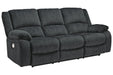 Draycoll Slate Power Reclining Sofa - 7650487 - Lara Furniture