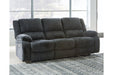 Draycoll Slate Power Reclining Sofa - 7650487 - Lara Furniture