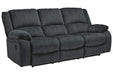 Draycoll Slate Reclining Sofa - 7650488 - Lara Furniture