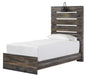 Drystan Brown Youth Panel Bedroom Set - Lara Furniture