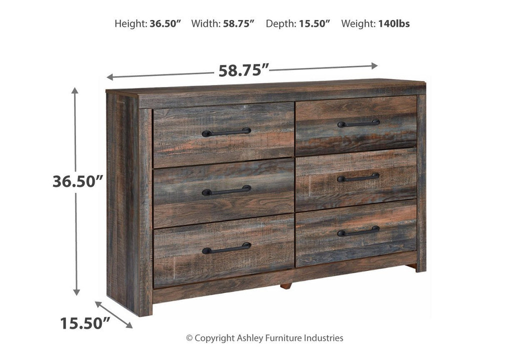 Drystan Multi Dresser - B211-31 - Lara Furniture