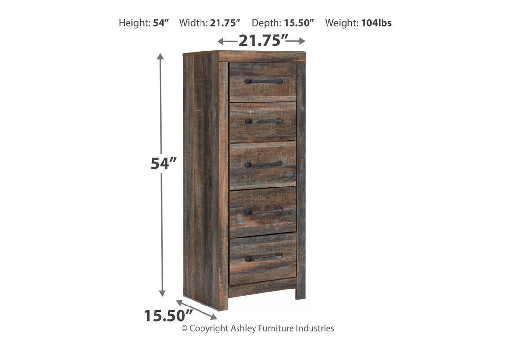 Drystan Multi Narrow Chest - B211-11 - Lara Furniture