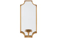 Dumi Gold Finish Wall Sconce - A8010153 - Lara Furniture