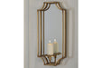 Dumi Gold Finish Wall Sconce - A8010153 - Lara Furniture