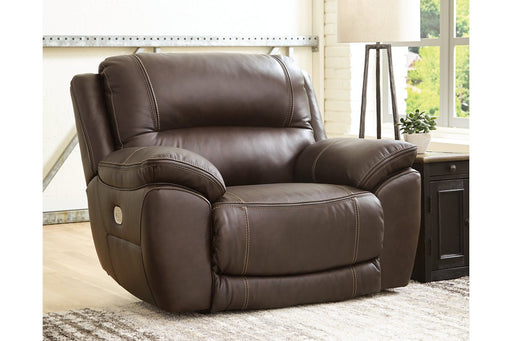 Dunleith Chocolate Power Recliner - U7160482 - Lara Furniture