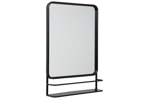 Ebba Black Accent Mirror - A8010232 - Lara Furniture