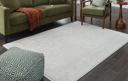 Eduring Ivory/Taupe Medium Rug - R406692