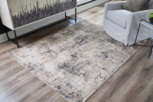 Elaning Black/Gray/Cream Medium Rug - R406702