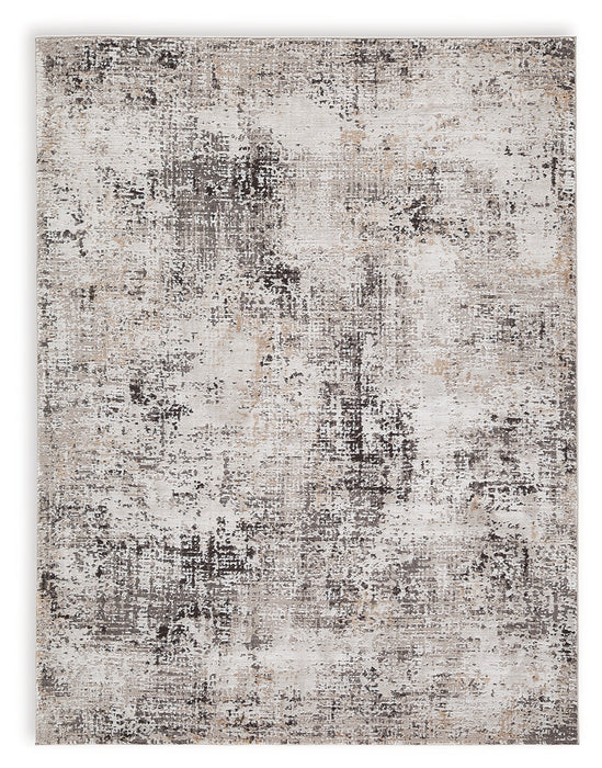 Elaning Black/Gray/Cream Medium Rug - R406702