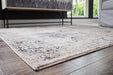 Elaning Black/Gray/Cream Medium Rug - R406702