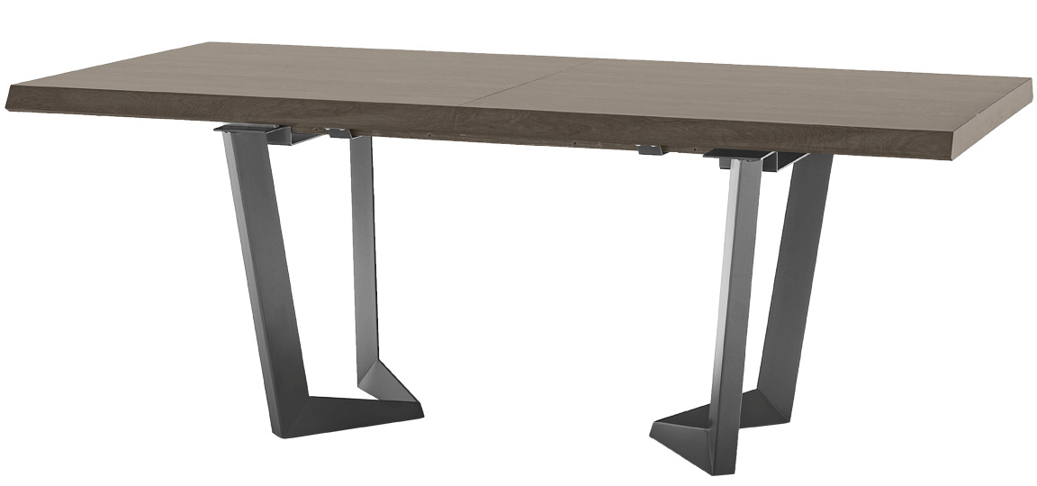 Elite Dining Table Brown  Silver Birch - i27721 - Lara Furniture