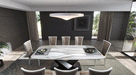 Elite White Dining Room Set - Lara Furniture