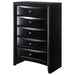 Emily Black Chest - B4280-4 - Lara Furniture