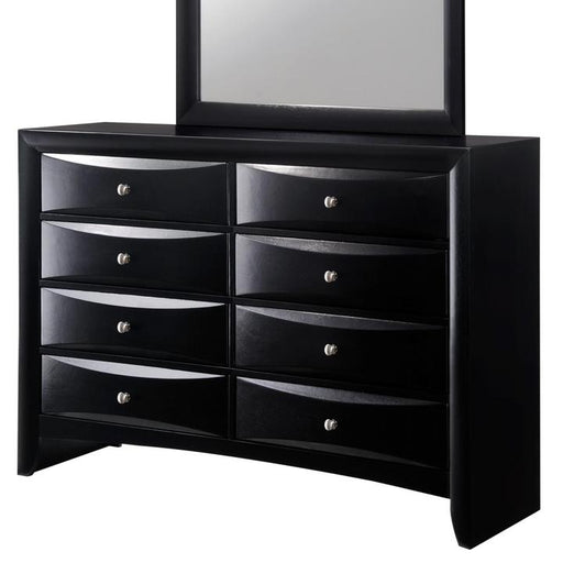 Emily Black Dresser - B4280-1 - Lara Furniture