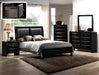 Emily Black Panel Bedroom Set - Lara Furniture