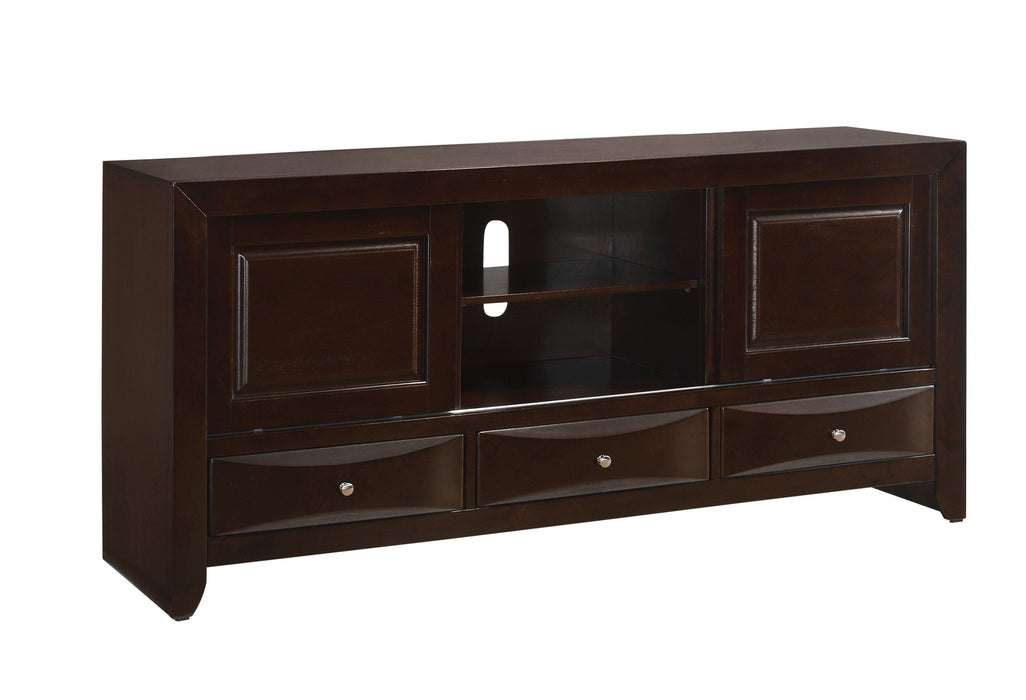 Emily Dark Cherry 68" TV Stand - B4260-7 - Lara Furniture