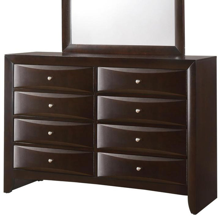 Emily Dark Cherry Dresser - B4260-1 - Lara Furniture